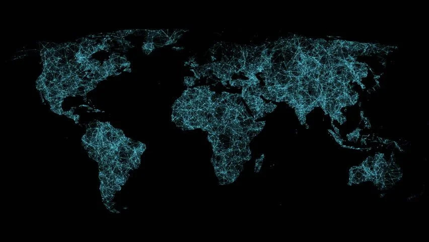 world network visualization